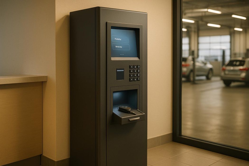 Võtmeautomaat – ööpäevaringne võtmete üleandmine ning kättesaamine autoteeninduses