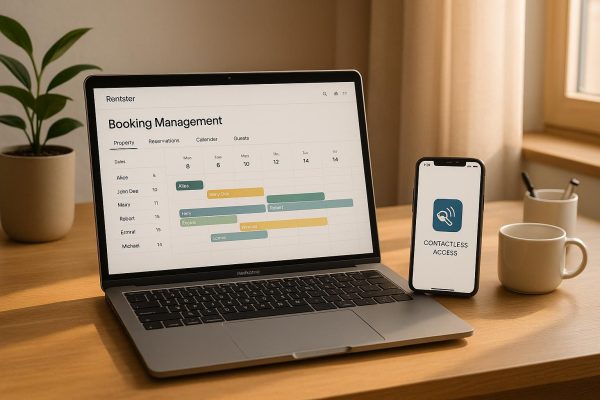 Majutuse broneerimise ja halduse tarkvara Rentster